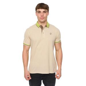 Crosshatch Mens Mettormoore Polo Shirt / Off White